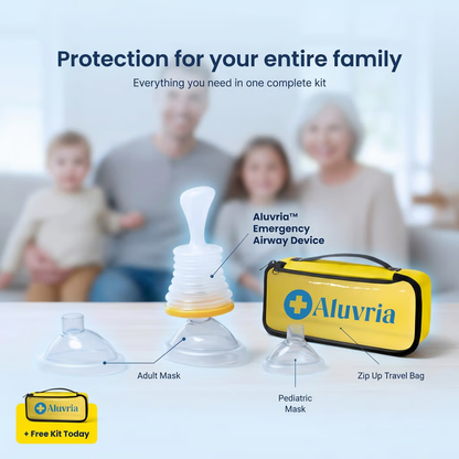⚠️Dual-Function Emergency Airway Kit – Anti-Choking Rescue Device for Adults & Kids, Home Safety Essential